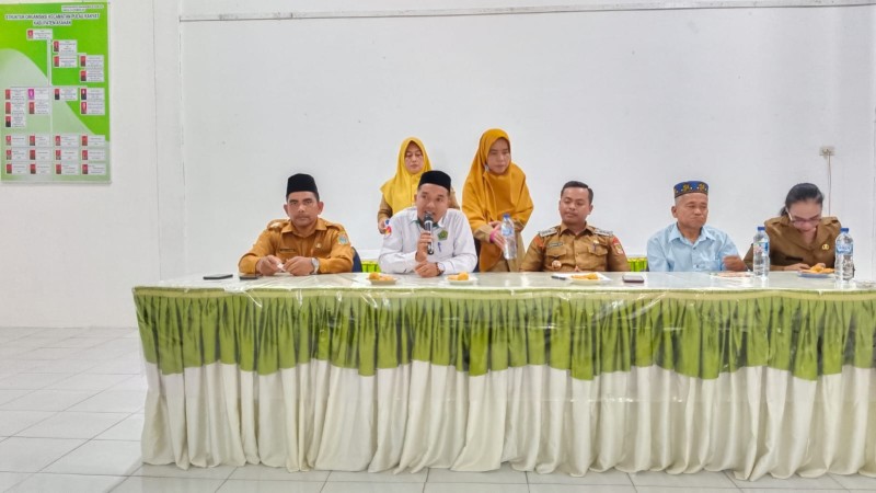 KUA Pulau Rakyat Hadiri rapat persiapan MTQ dan FSQ Tingkat Kecamatan Tahun 2026