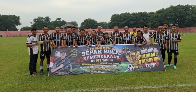 Sportivitas dan Ukhuwah, Penyuluh Agama Semangati Tim Kementerian Agama Asahan