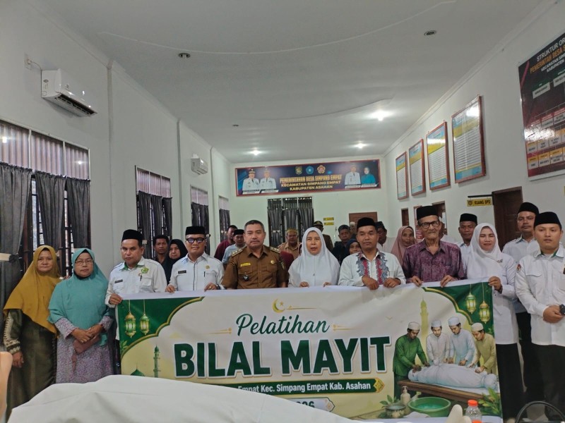 Menjaga Tradisi Fardu Kifayah Puluhan Peserta Antusias Ikuti Pelatihan Bilal Mayit disimpang Empat