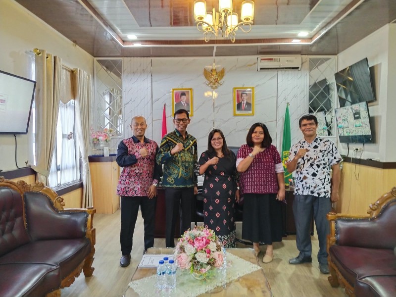 Bimas Kristen: Perkuat Sinergitas Lintas Lembaga, Ketua Pesparawi Kabupaten Asahan Audiensi dengan Ketua Pengadilan Negeri Kisaran
